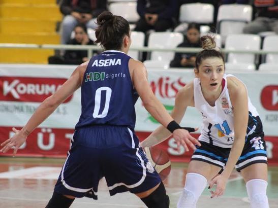 İzmit Belediyespor-Hatay Büyükşehir Belediyespor maç sonucu: 79-66