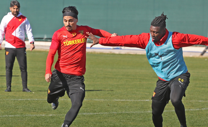 Göztepe, Denizlispor maçının hazırlıklarına devam etti