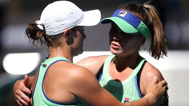 1 numaralı seribaşı Ashleigh Barty yarı finalde elendi