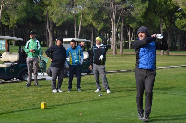İngiliz futbolcu David Platt, Özaltın Golf Turnuvası'nda