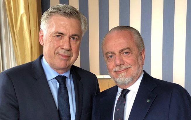 İtalyan işi! Aurelio De Laurentiis ve Ancelotti...