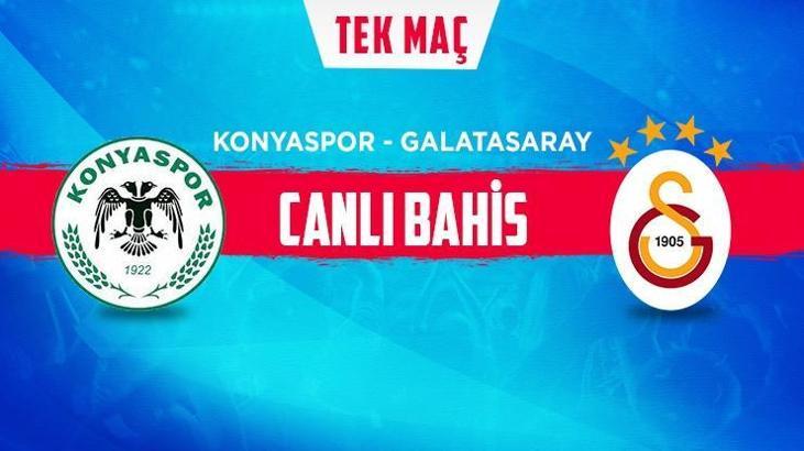 Konyaspor - Galatasaray maçı iddaa oranları! Heyecan misli.com'da