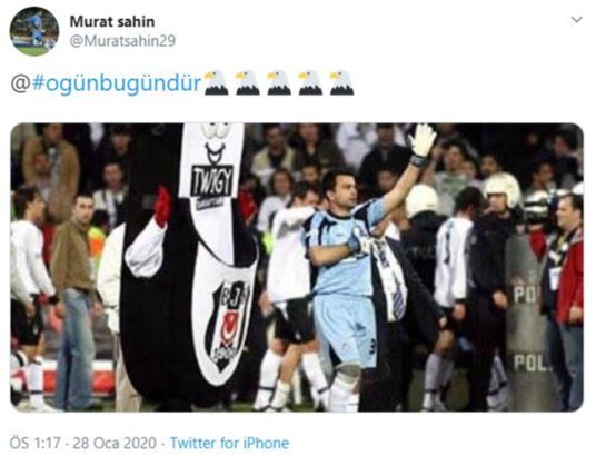 Murat Şahin'den heyecanlandıran Beşiktaş paylaşımı