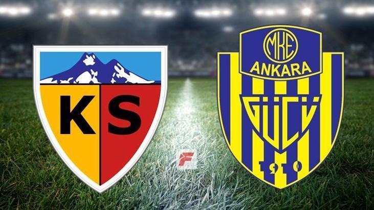 Kayserispor - Ankaragücü (CANLI)