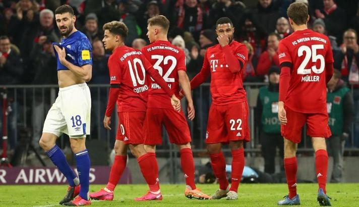 Bayern Münih - Schalke 04 maç sonucu: 5-0