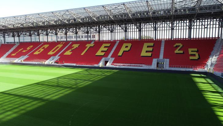 Göztepe'nin yeni stadyumu kapılarını açıyor