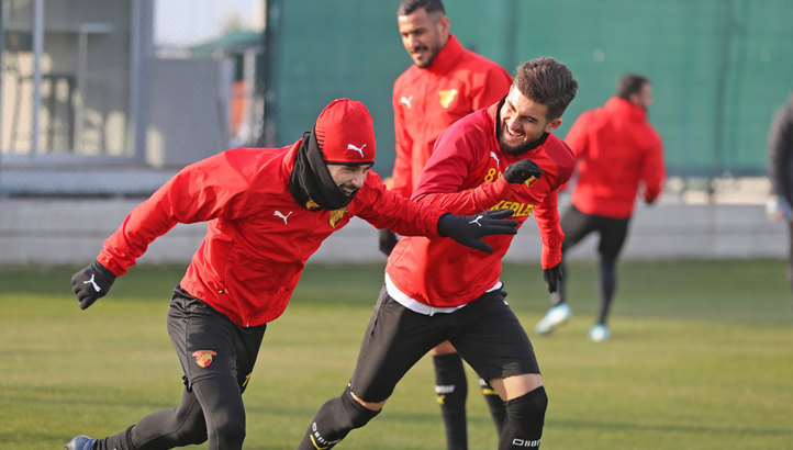 Göztepe, Antalyaspor maçının hazırlıklarını tamamladı
