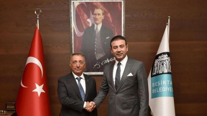 Beşiktaş'ta Ahmet Nur Çebi'den Rıza Akpolat'a ziyaret
