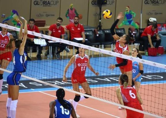 A Milli Kadın Voleybol Takımı, Gloria Cup'taki ikinci galibiyetini aldı