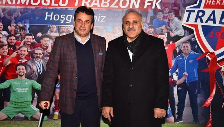 Murat Zorluoğlu'ndan Hekimoğlu Trabzon Başkanı Celil Hekimoğlu'na ziyaret