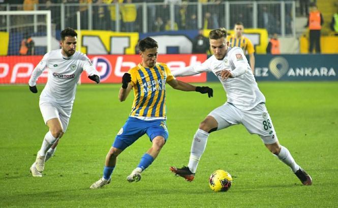 (ÖZET) Ankaragücü - Konyaspor maç sonucu: 0-1