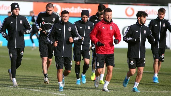 Beşiktaş, Sivasspor hazırlıklarını sürdürdü