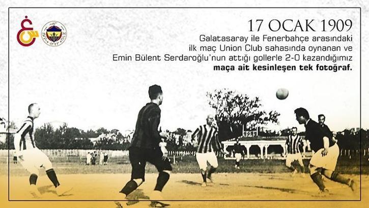 Galatasaray'dan Fenerbahçe derbisi paylaşımı!