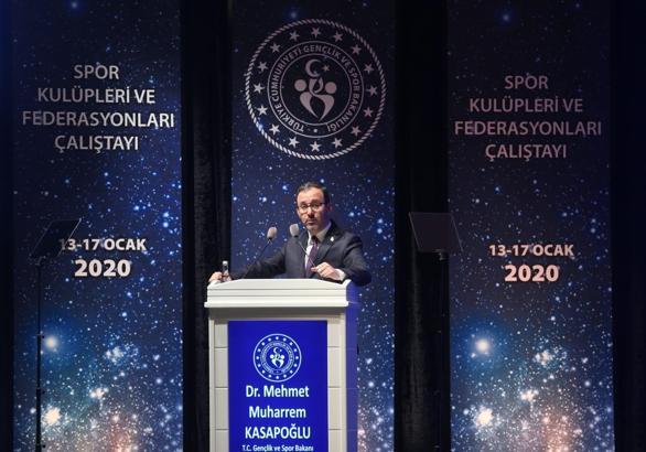 Bakan Kasapoğlu: Kulüplerimizdeki yönetim zafiyetleri ortaya çıkıyor