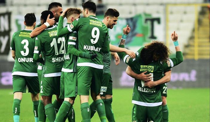 Bursaspor-Fatih Karagümrük maç sonucu: 2-1