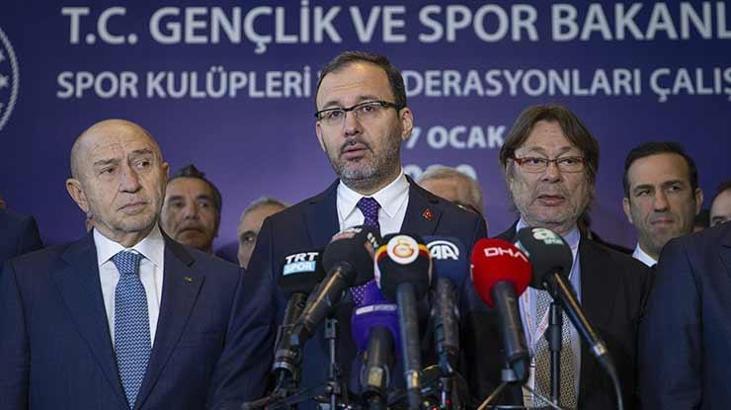 Gençlik ve Spor Bakanı Muharrem Kasapoğlu: Kulüp yapıları değişecek