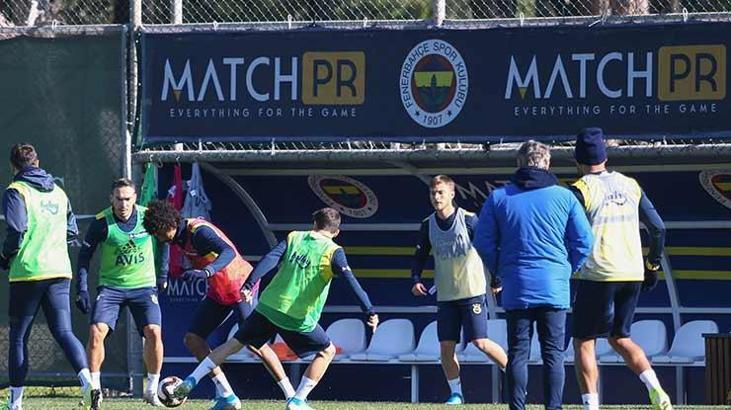 Fenerbahçe pas çalıştı