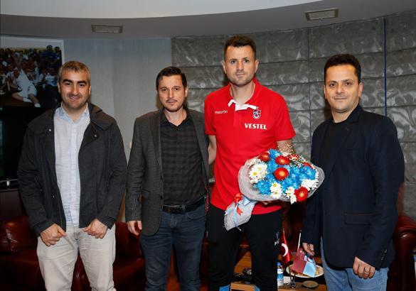 TSYD Trabzon Şubesi'nden Hüseyin Çimşir'e ziyaret