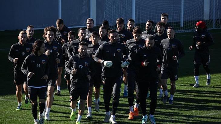 Kayserispor'un Antalya kampı sona erdi