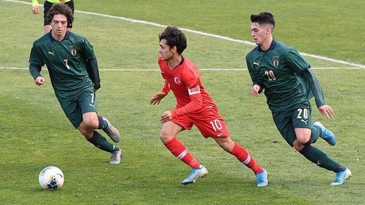 18 Yaş Altı Milli Futbol Takımı, İtalya'yı 3-0 mağlup etti