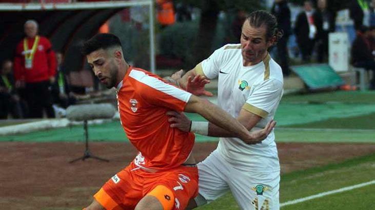 TFF 1. Lig: Adanaspor: 0 - Akhisaspor: 0