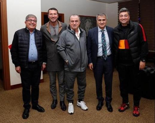 Şenol Güneş, Galatasaray kampını ziyaret etti