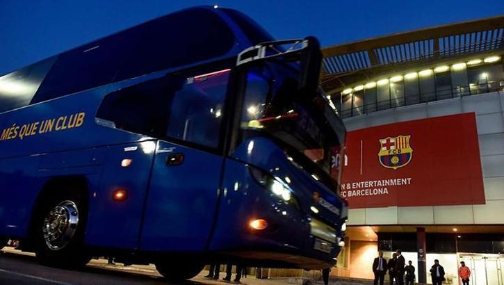 Barcelona takım otobüsü Cidde'de kayboldu!