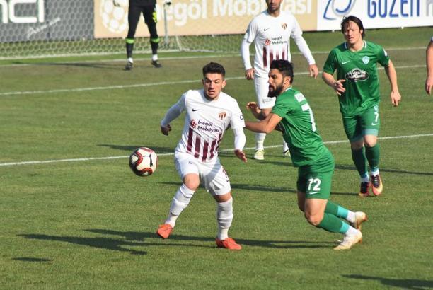 İnegölspor - GMG Kırklarelispor maç sonucu: 2-2