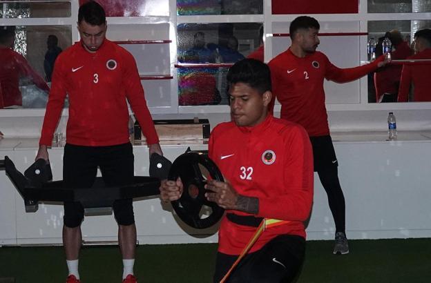 Gençlerbirliği kuvvet çalıştı
