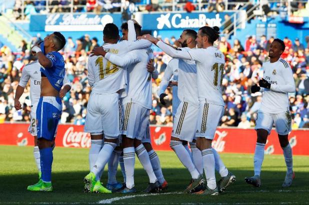 Getafe - Real Madrid maç sonucu: 0-3