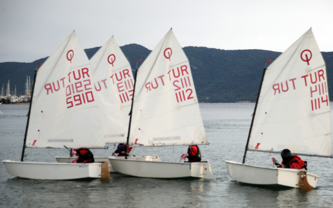 1. Mandalin Kupası Yelken Yarışları, Bodrum'da başladı