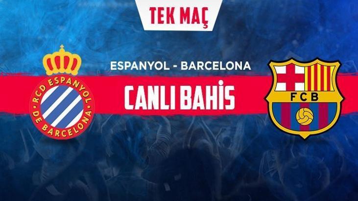 Espanyol-Barcelona canlı bahis heyecanı Misli.com'da!