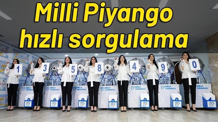Milli Piyango hızlı sorgulama ekranı! 2020 MPI sonuçları