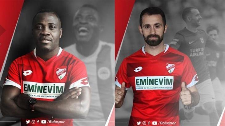 Boluspor'da iki transfer