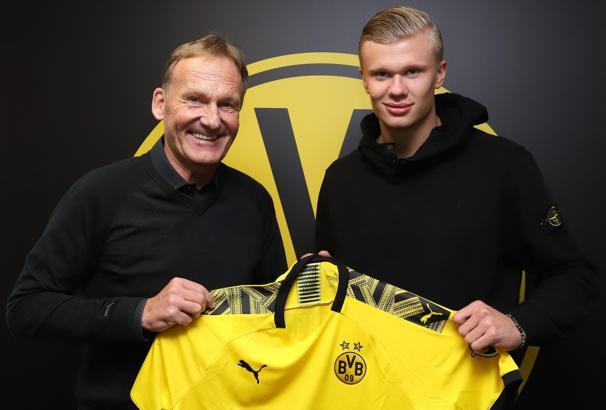 Erling Haaland'dan Borussia Dortmund'a 4,5 yıllık imza