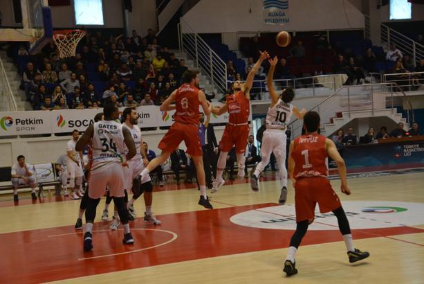 Petkimspor-Bandırma Kırmızı maç sonucu: 80-72