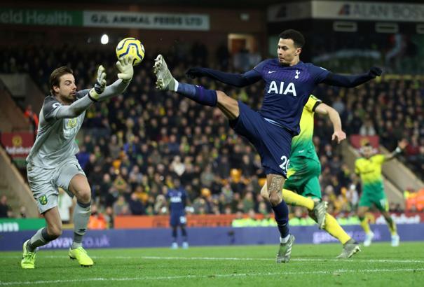 Tottenham'a Norwich City şoku: 2-2