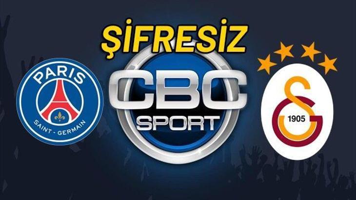 PSG - Galatasaray şifresiz | CBC Sport nasıl izlenir? CBC Sport uydu frekansı