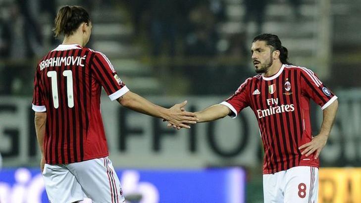 Gattuso ile İbrahimoviç birlikte Napoli'ye