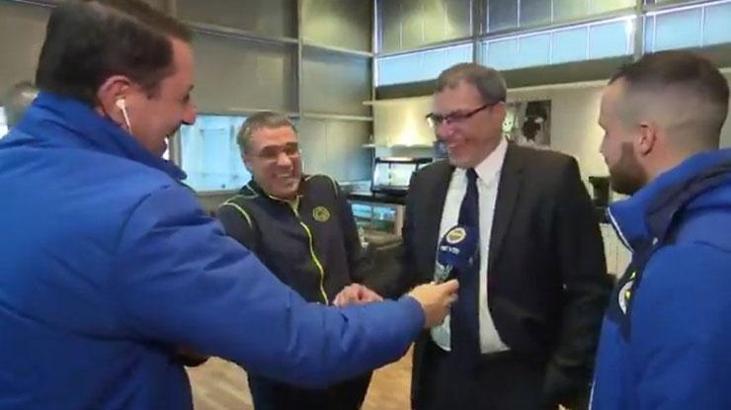 Damien Comolli ve Ersun Yanal'dan
