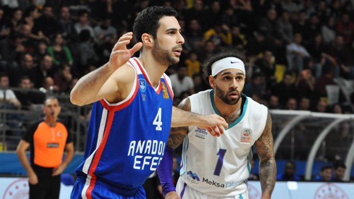 Meksa Yatırım Afyon Belediyespor - Anadolu Efes maç sonucu: 84 - 88