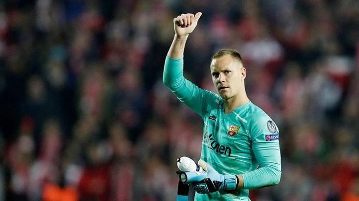 Ter Stegen, Hazard'ı geçti! Alman kaleci iki asist yaptı..