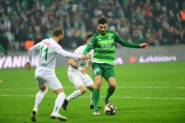 Bursaspor'da 6 haftalık seri sona erdi