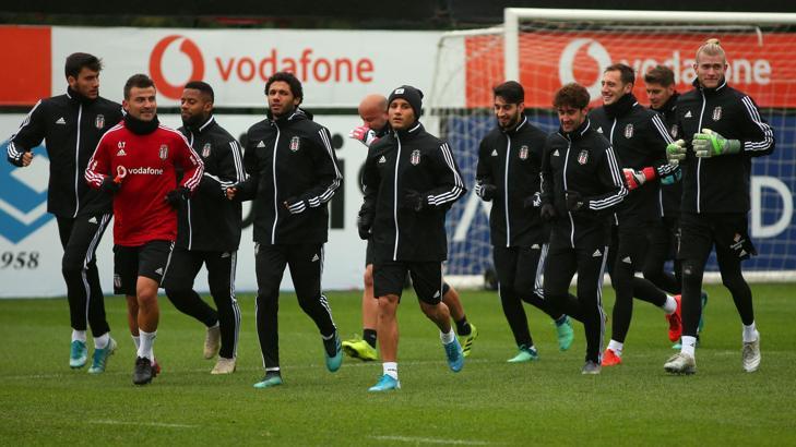 Beşiktaş, 6 eksikle çalıştı