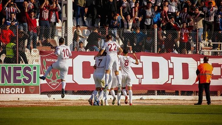Hatayspor zirveyi sevdi