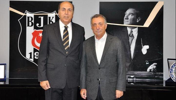 Beşiktaş'ta Aydın Ayaydın'dan Ahmet Nur Çebi'ye ziyaret
