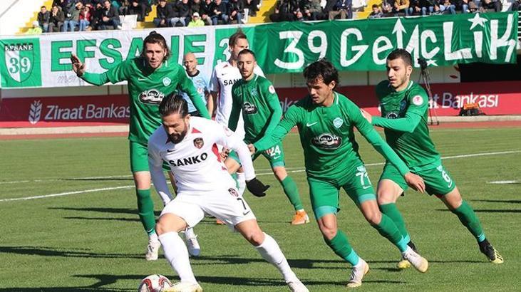 Kırklarelispor - Gaziantep FK maç sonucu: 2 - 1