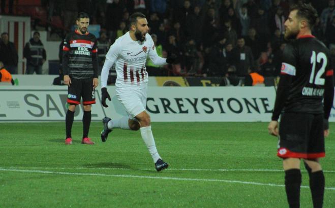 Balıkesirspor'u deviren Hatayspor liderliğini sürdürdü