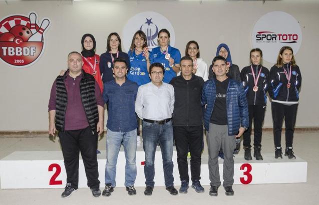 Türkiye Bocce Şampiyonası'nda kadınlarda yarışmalar sona erdi.