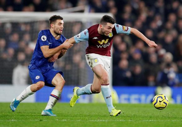 Chelsea-Aston Villa maç sonucu: 2 - 1